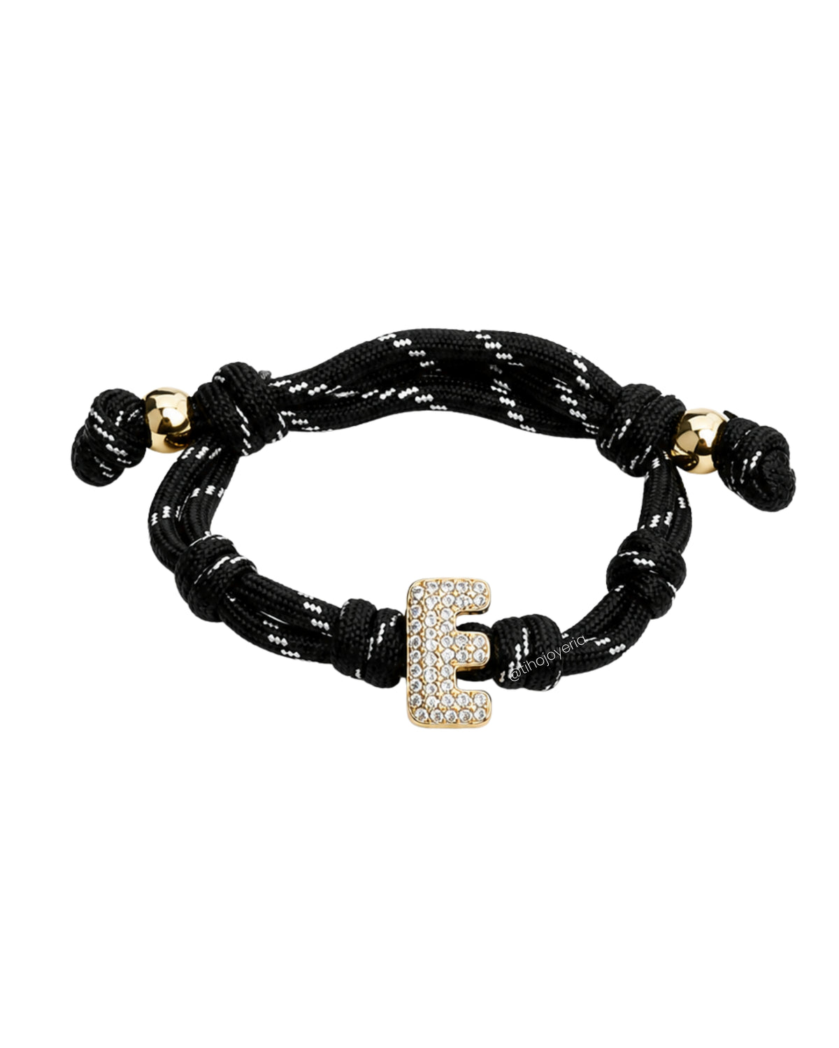 Your Initial Bracelet "E"
