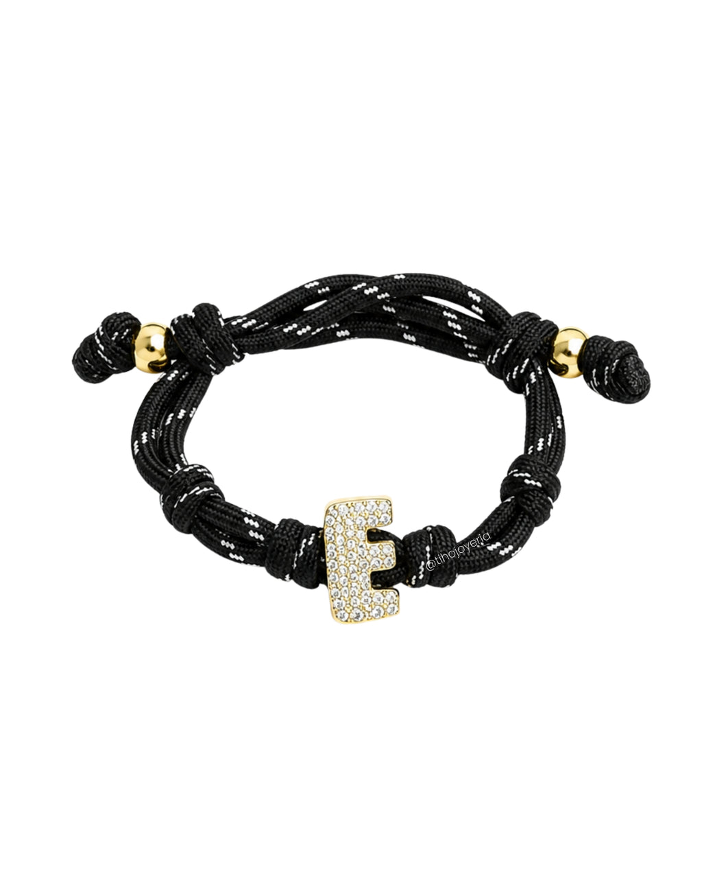 Your Initial Bracelet "E"