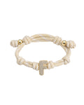 Your Initial Bracelet "F"
