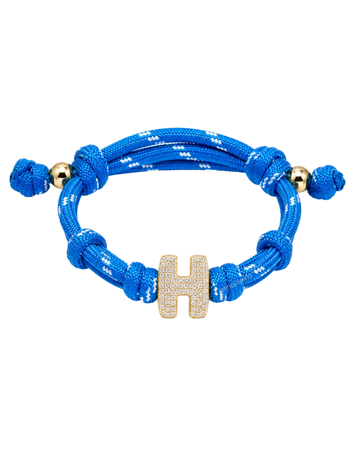 Your Initial Bracelet "H"