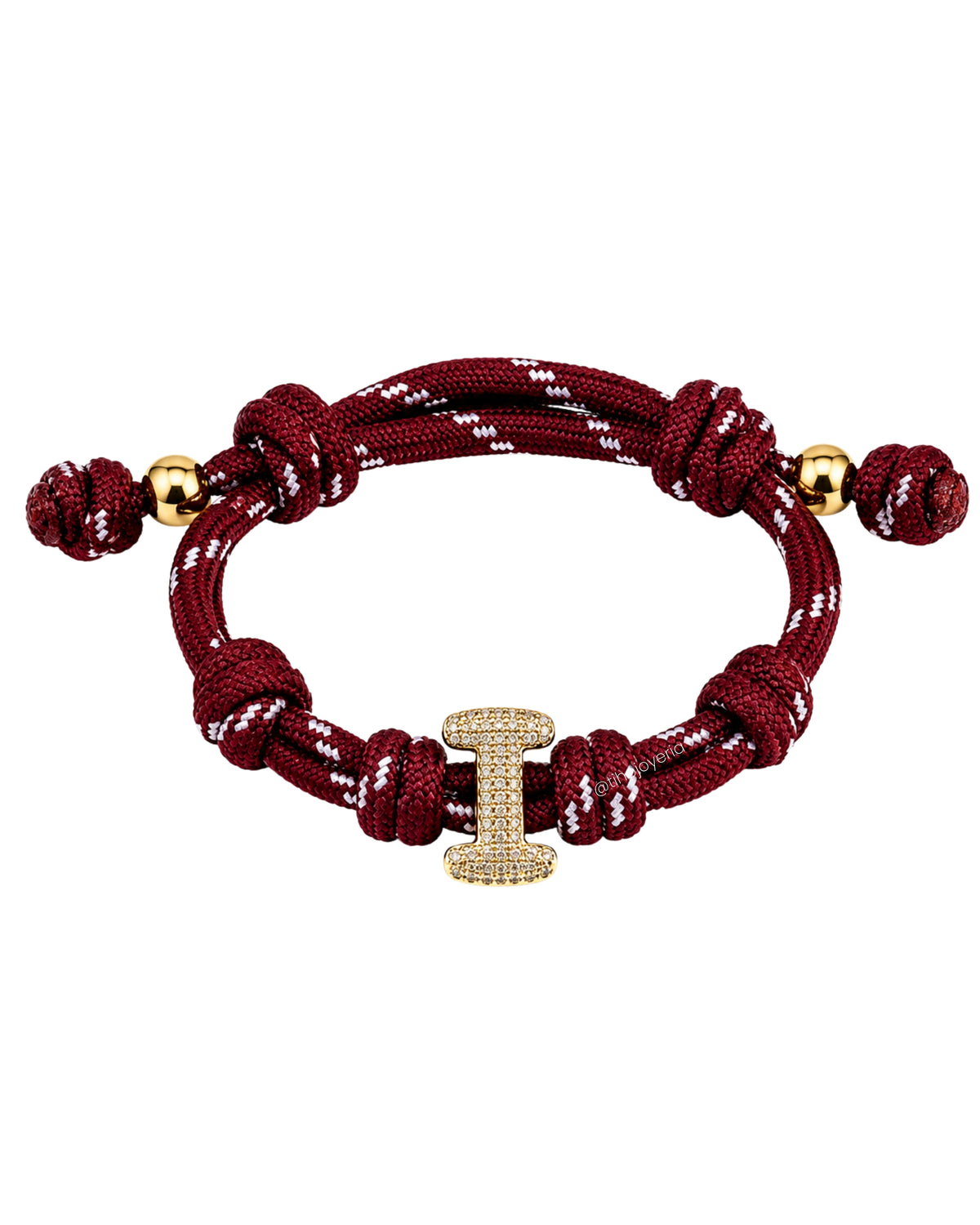 Your Initial Bracelet "I"