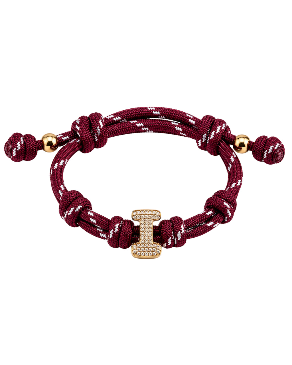 Your Initial Bracelet "I"