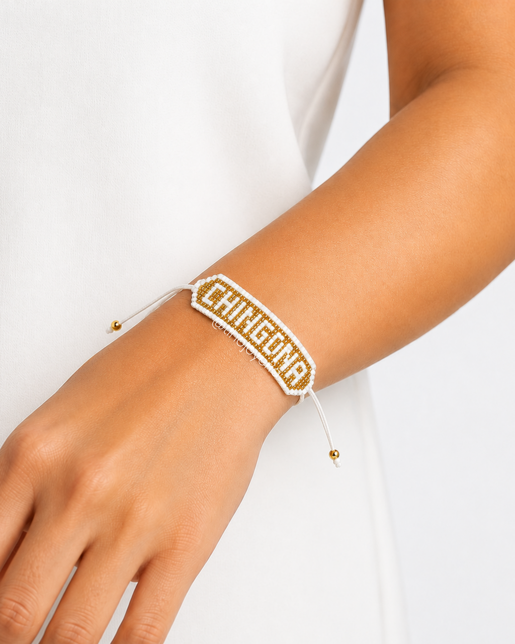 Chingona Dorado / Blanco