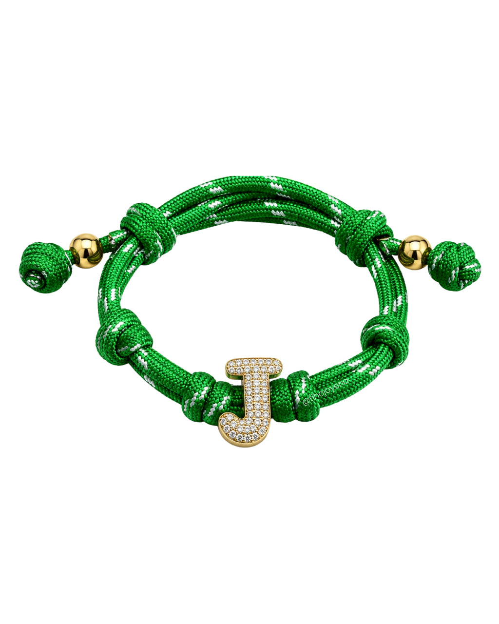 Your Initial Bracelet "J"