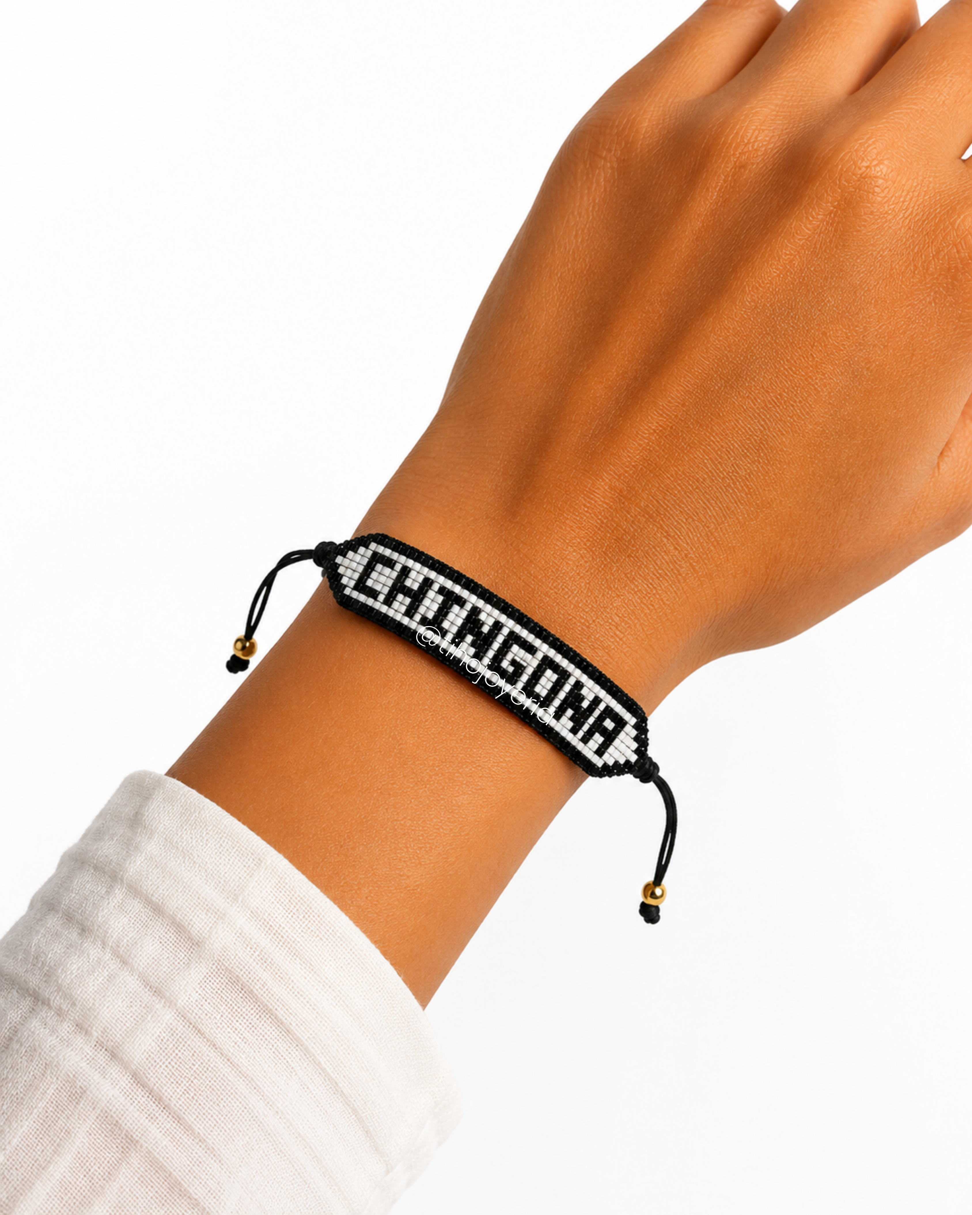 Chingona Plateado / Negro