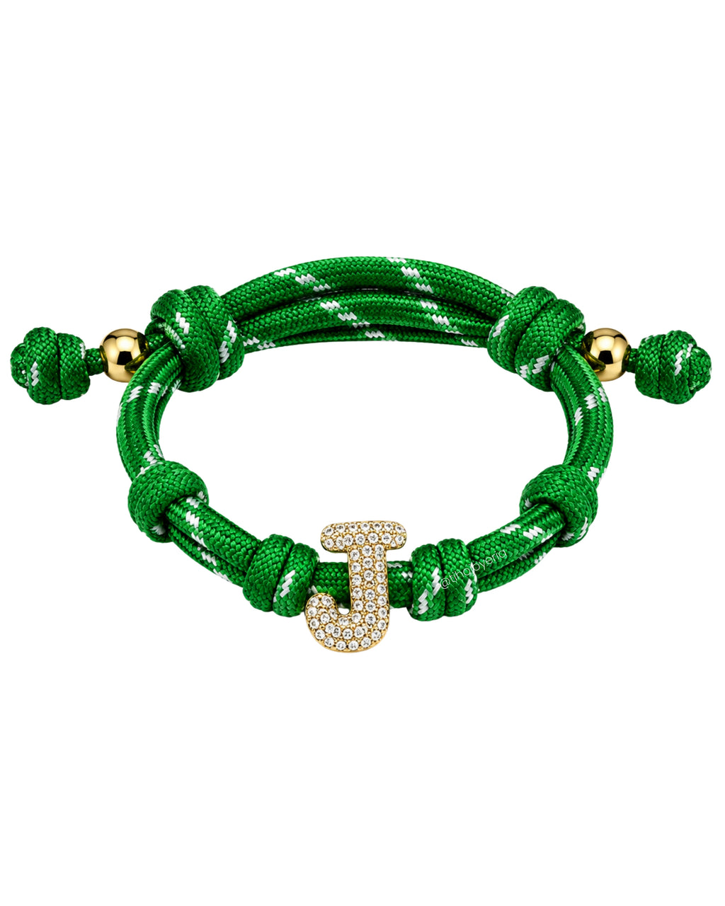 Your Initial Bracelet "J"