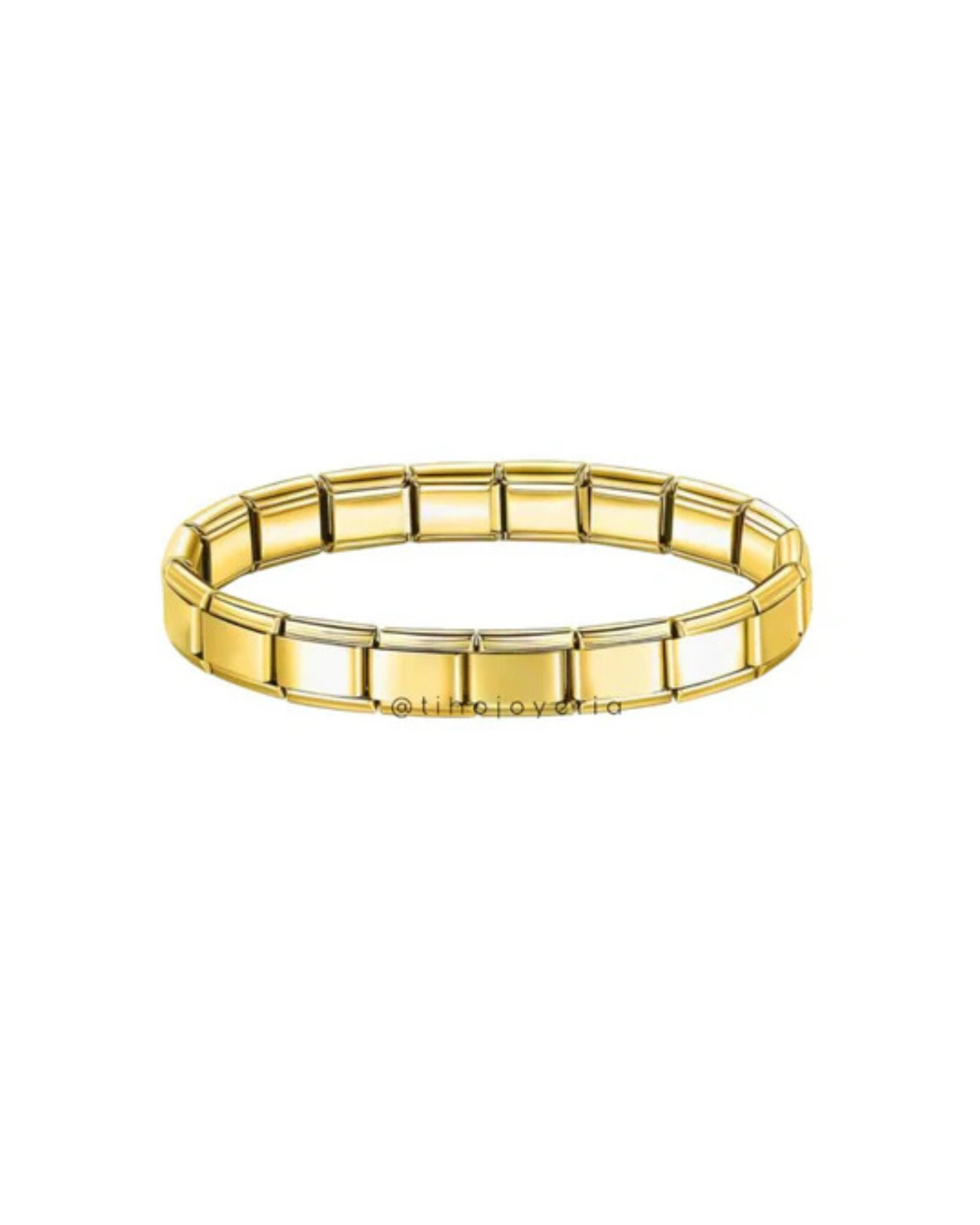 Brazalete Italiano / Italian Bracelet Dorado