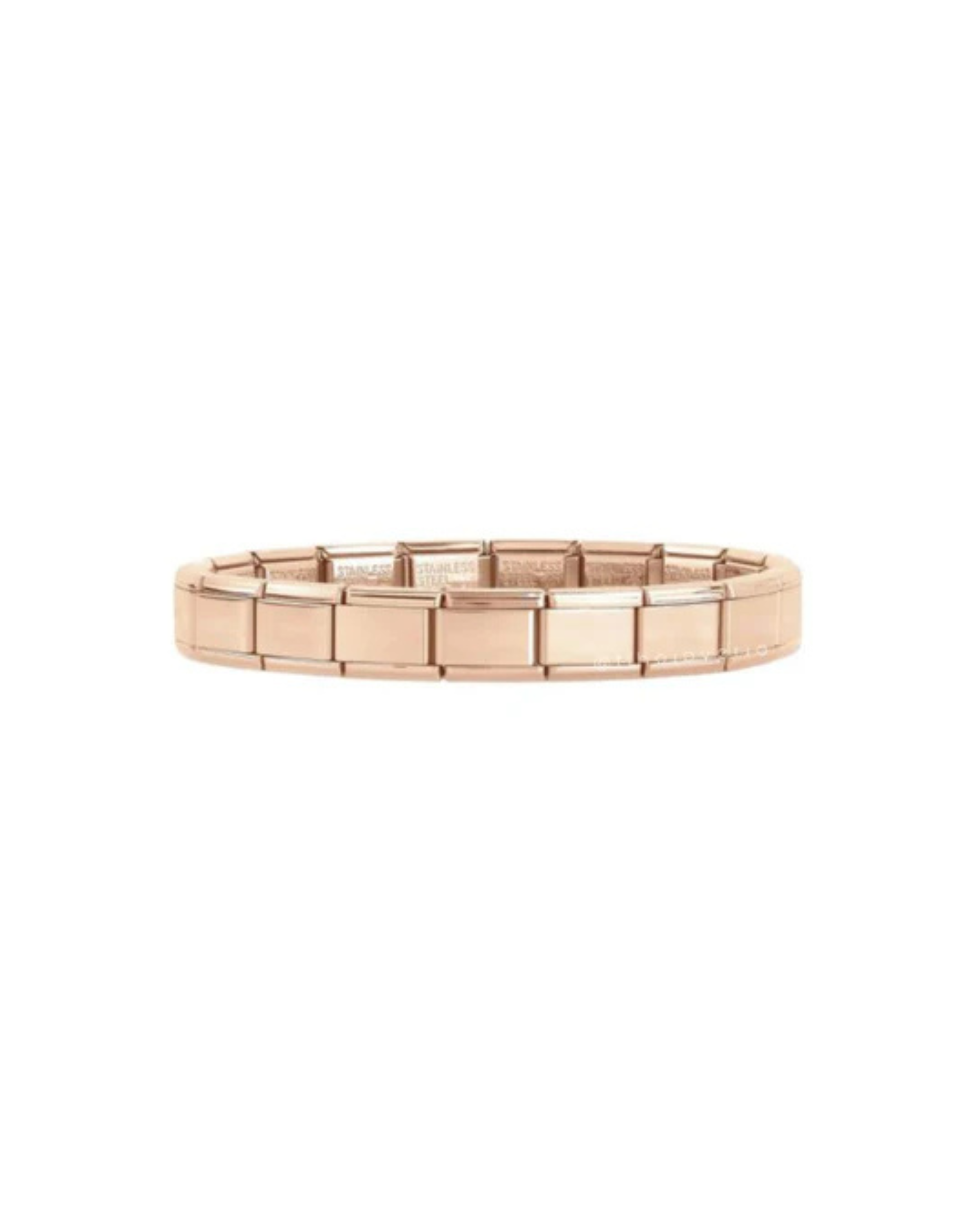 Brazalete Italiano / Italian Bracelet Oro Rosado
