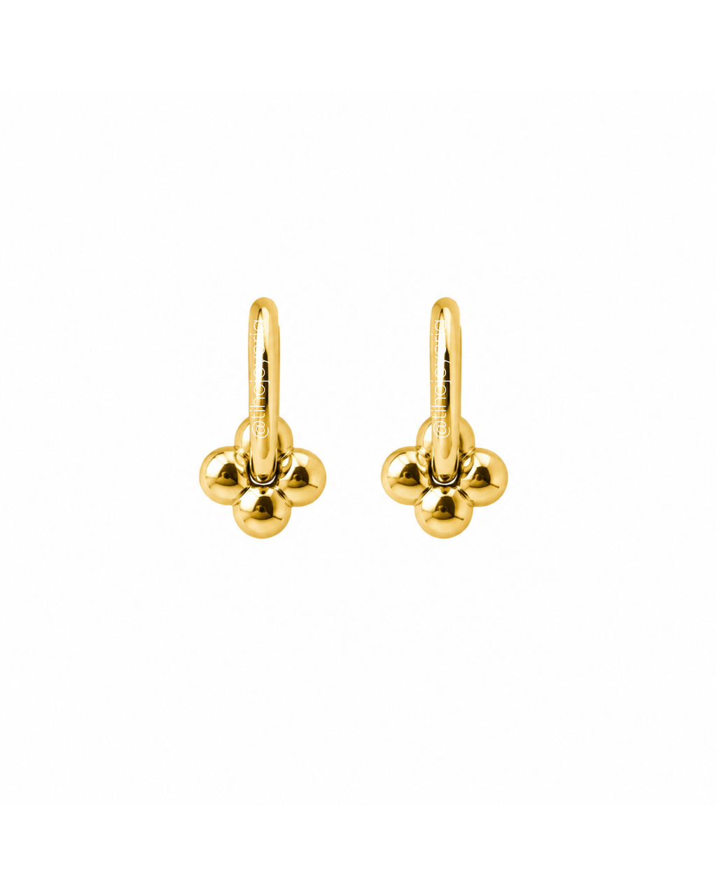 Aretes Bloom Dorados