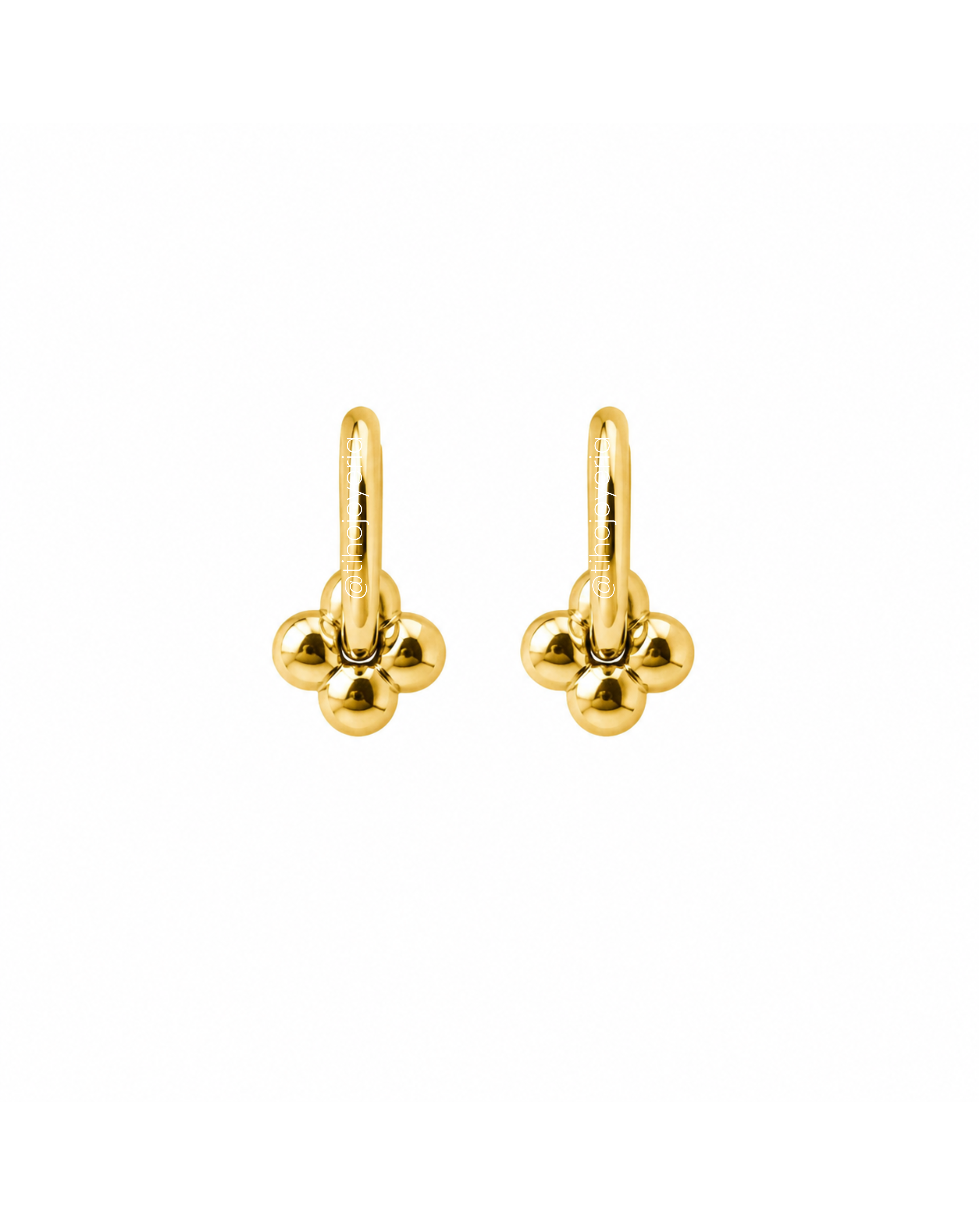 Aretes Bloom Dorados