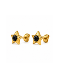Aretes Starlight Negro