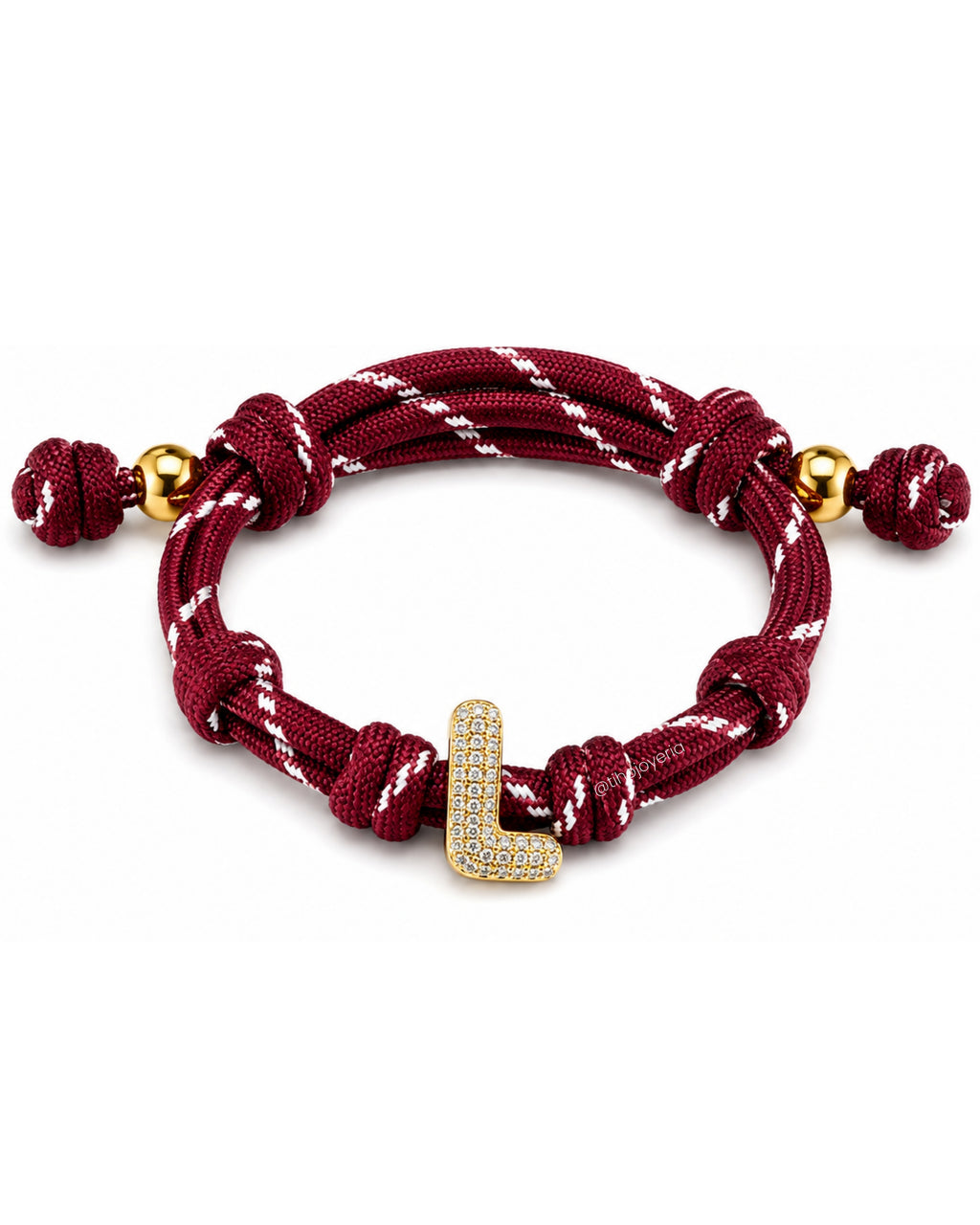 Your Initial Bracelet "L"