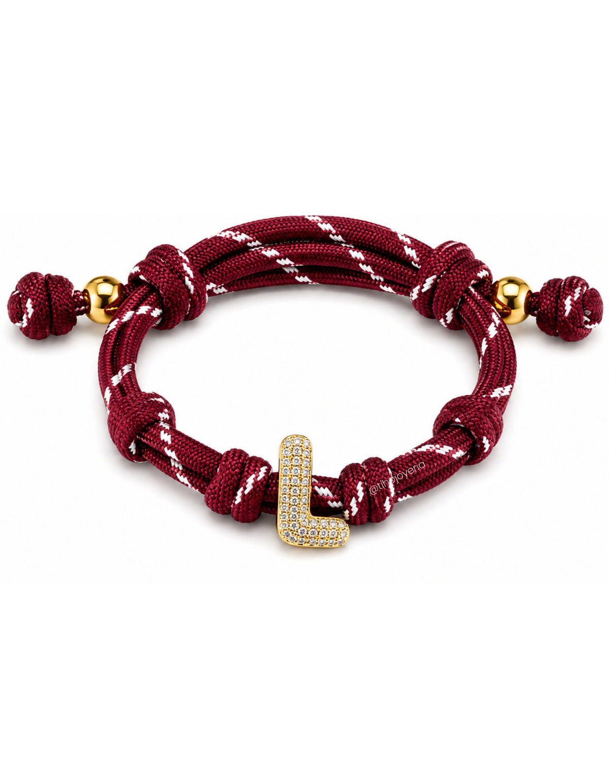 Your Initial Bracelet "L"