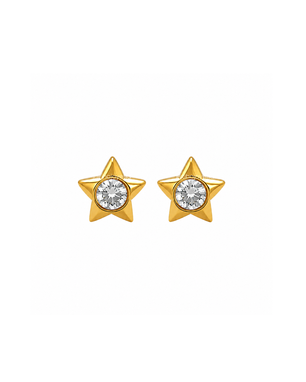 Aretes Starlight Plateados