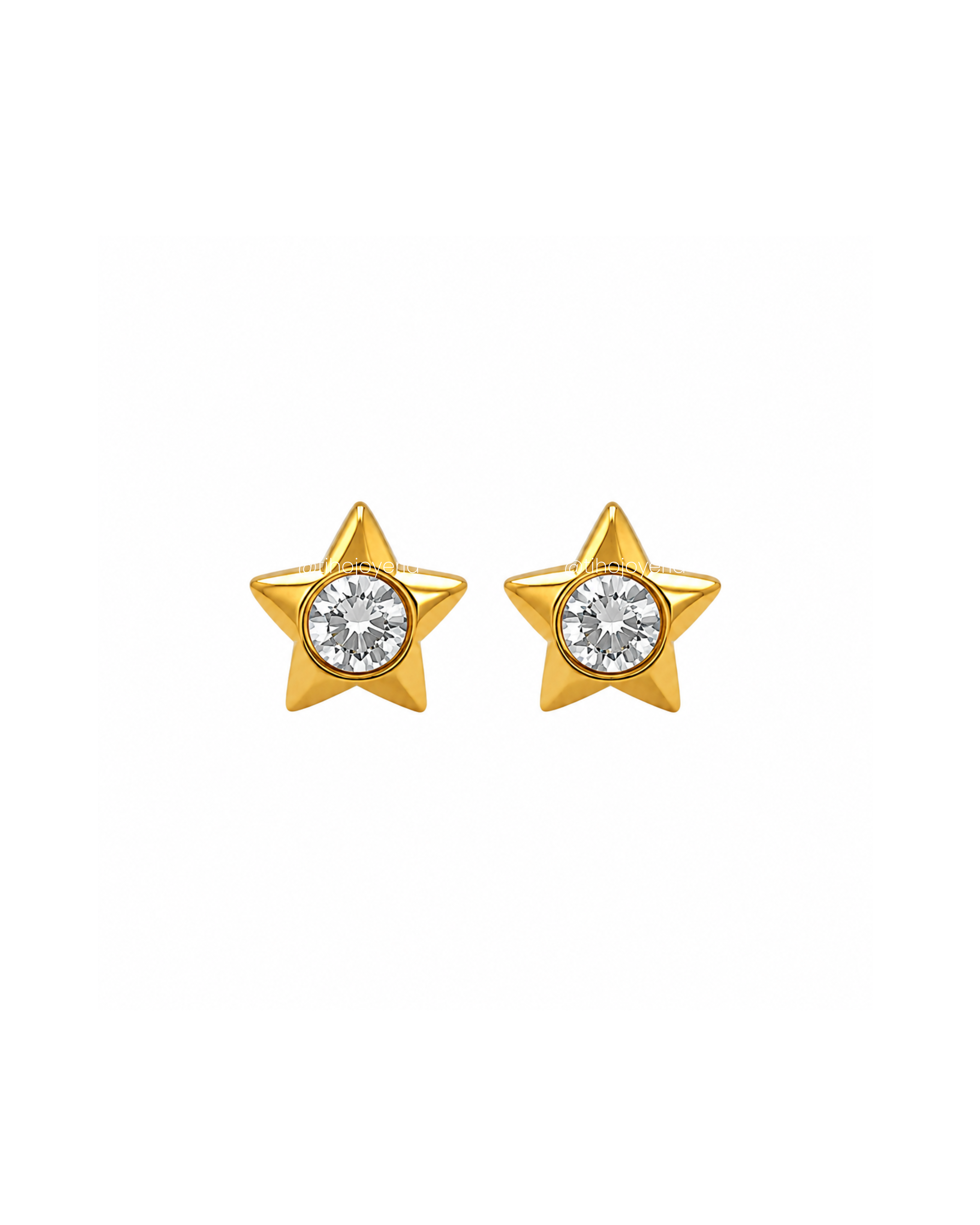 Aretes Starlight Plateados