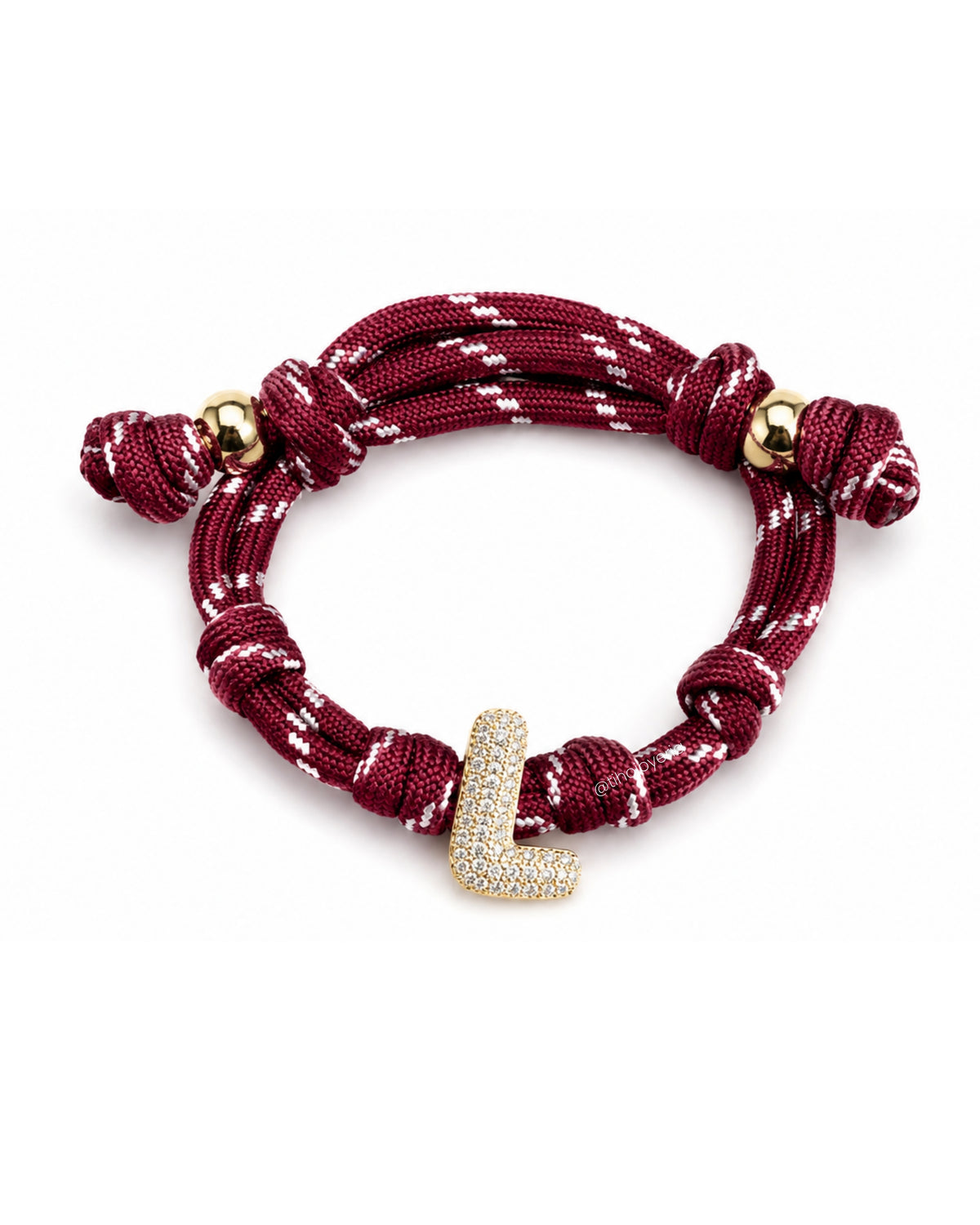 Your Initial Bracelet "L"