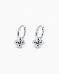 Aretes Bloom Plateados