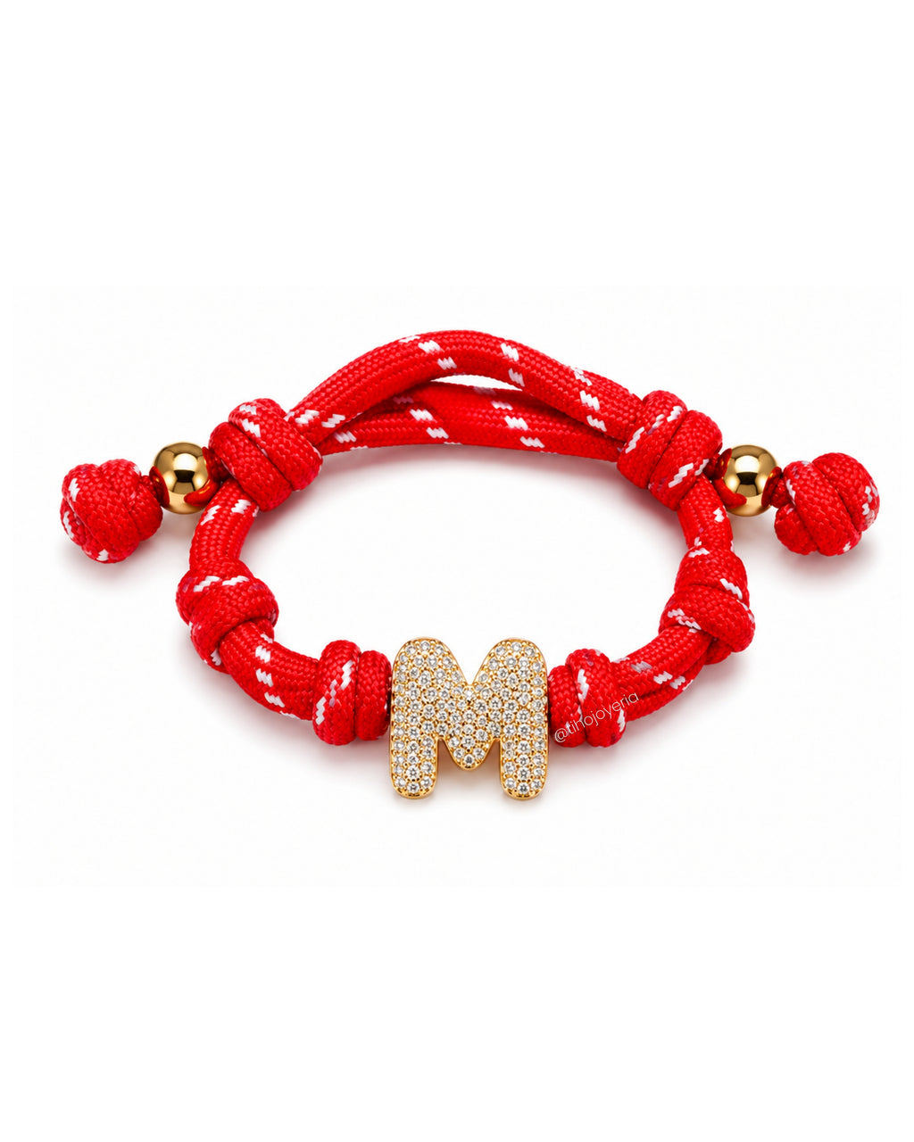 Your Initial Bracelet "M"