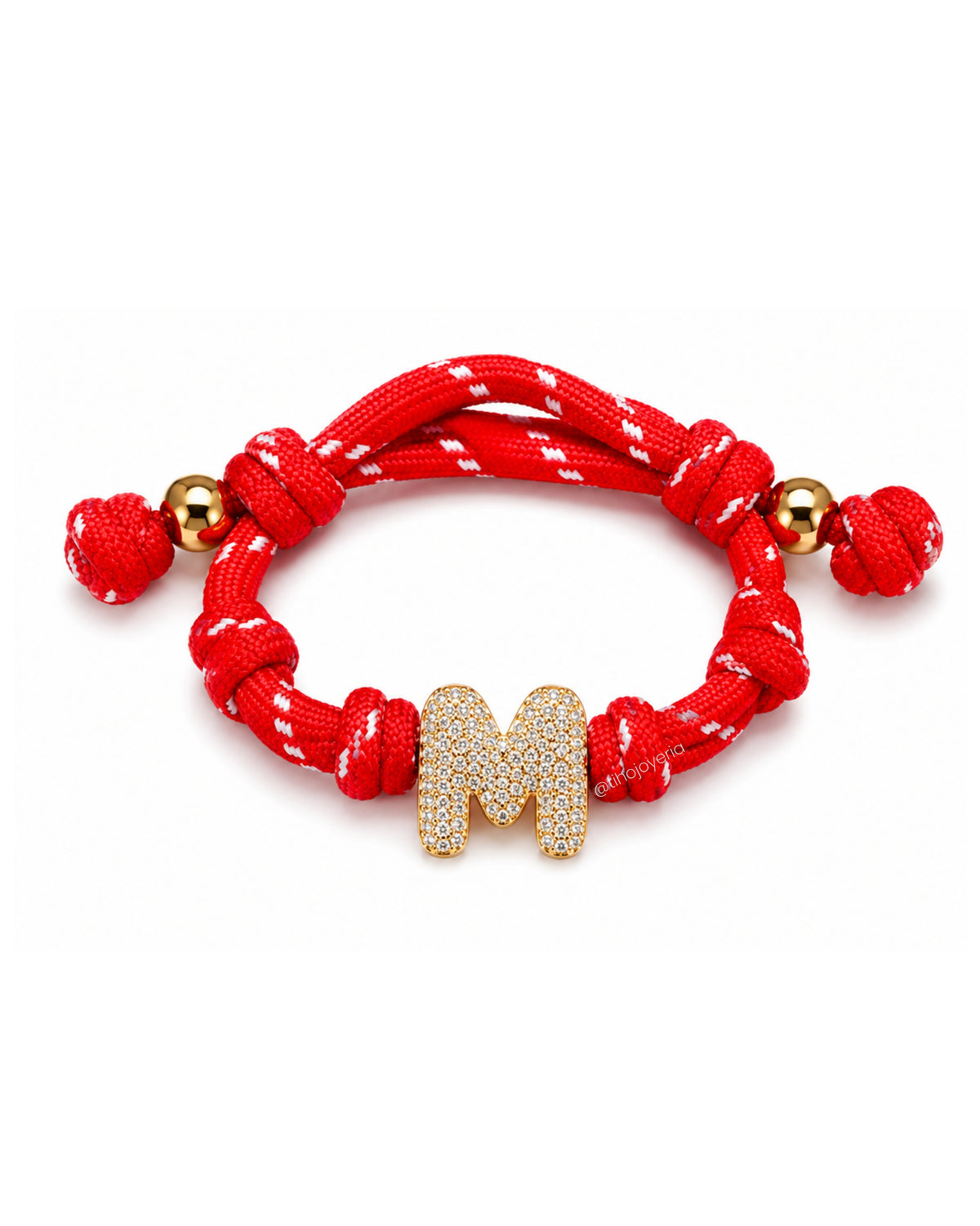 Your Initial Bracelet "M"