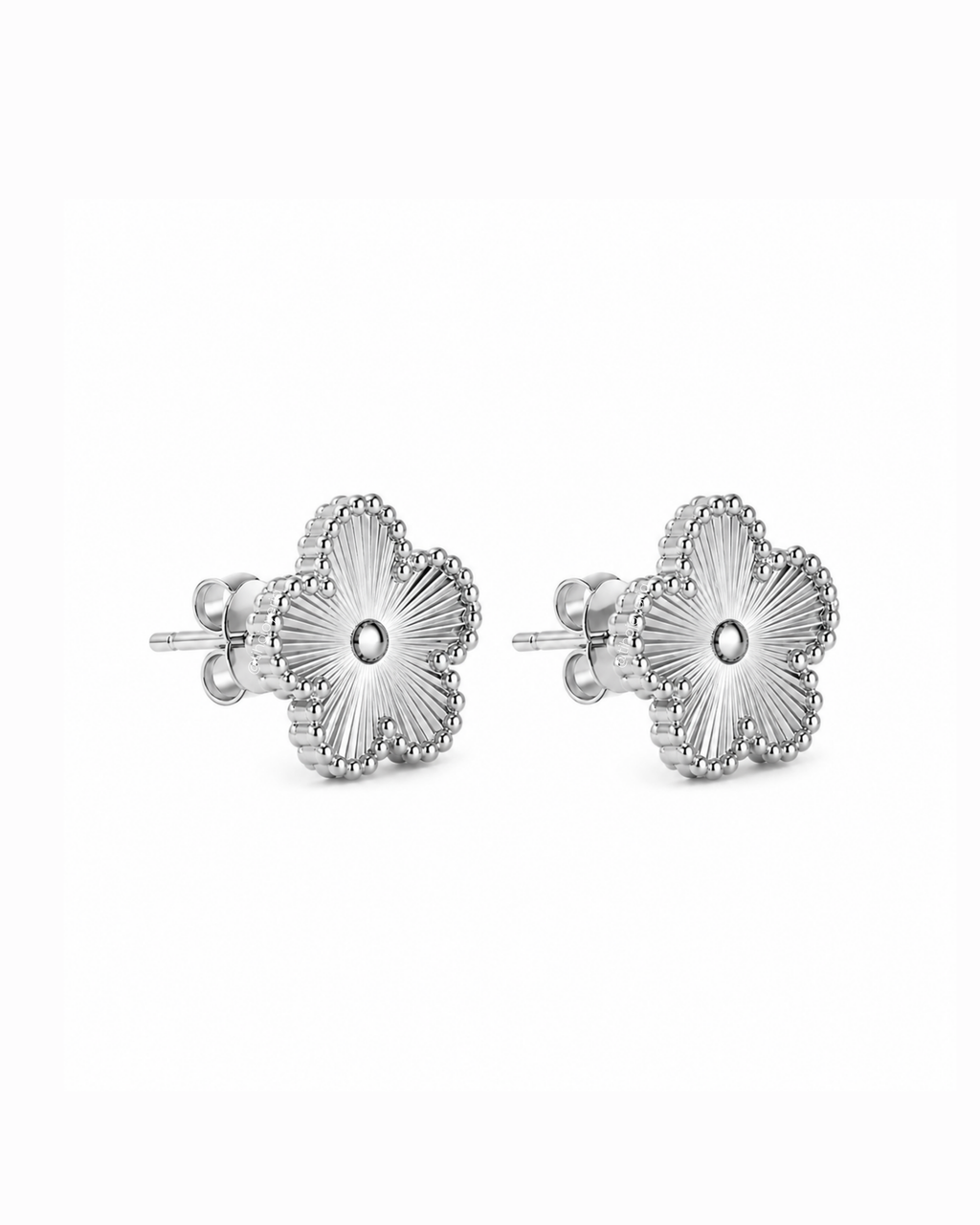 Aretes Soleil Plateados