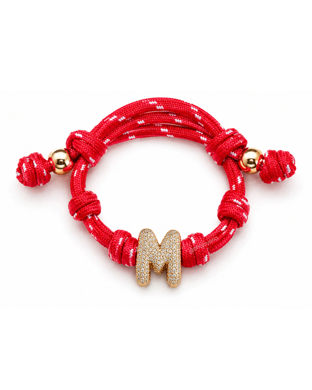 Your Initial Bracelet "M"