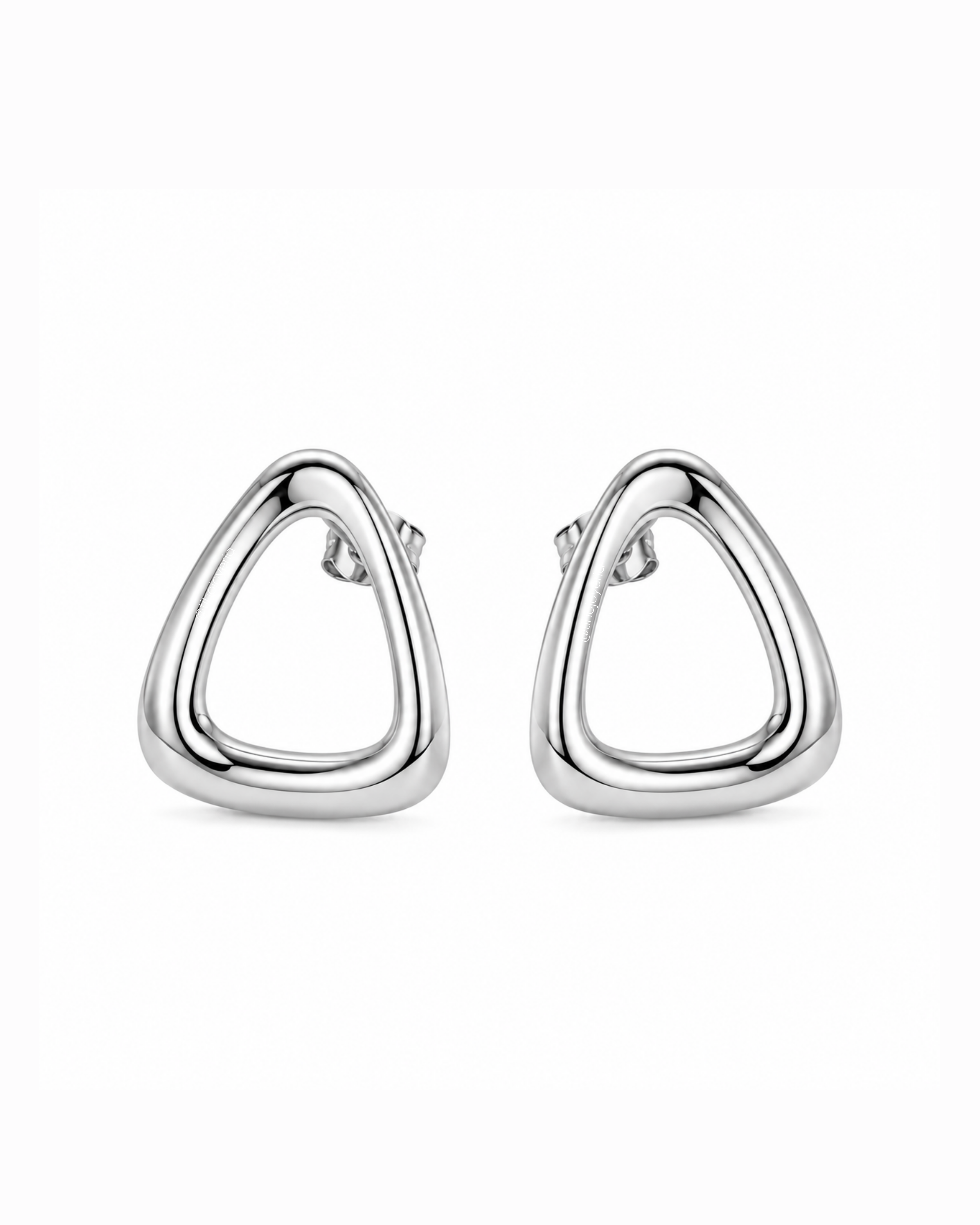 Aretes Aura Plateados