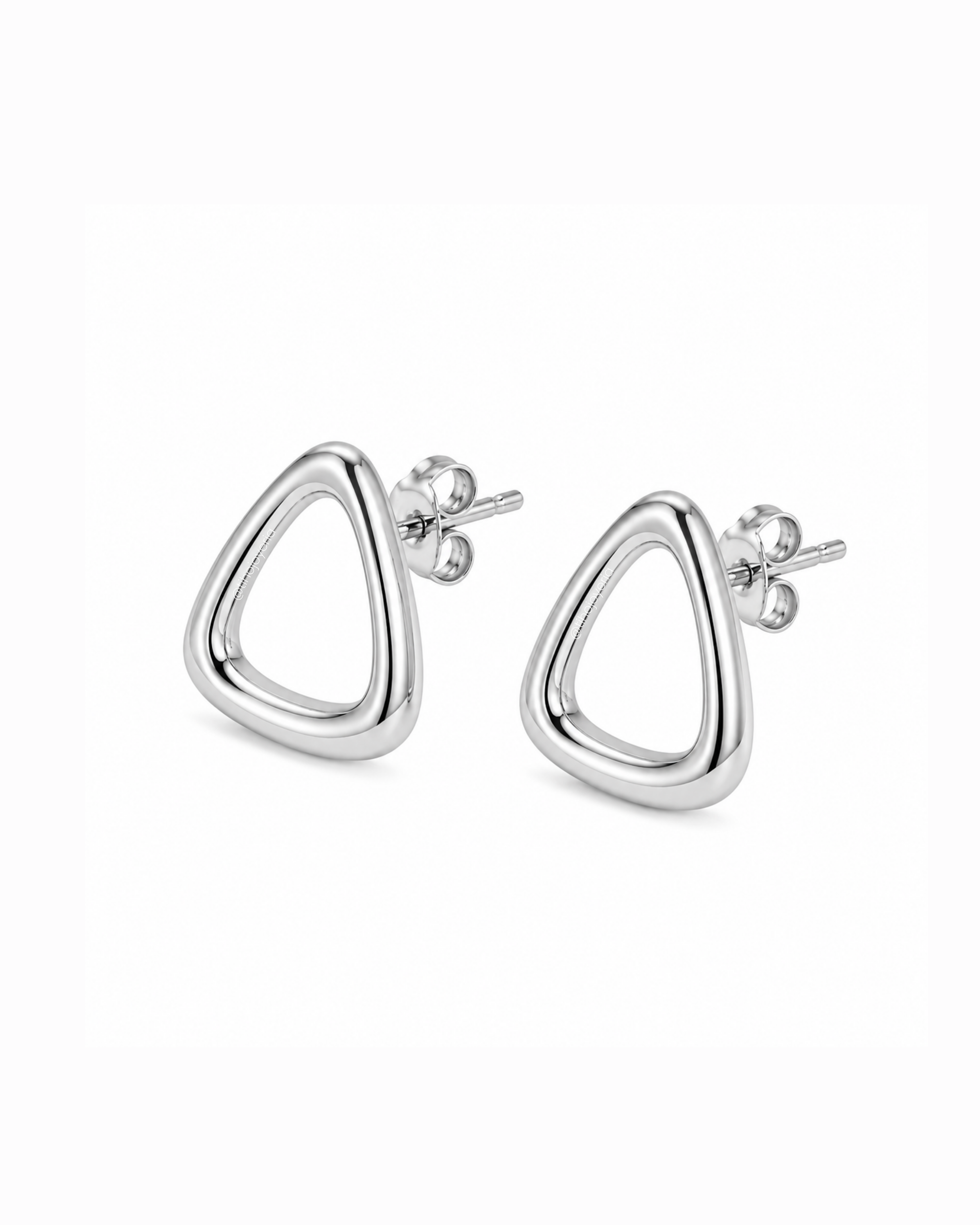 Aretes Aura Plateados