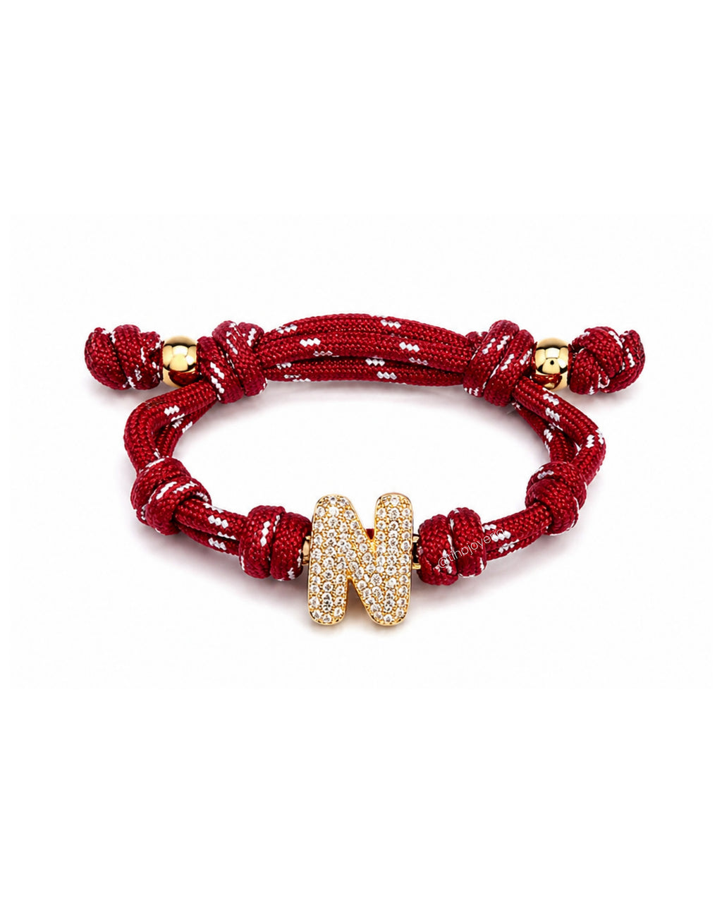 Your Initial Bracelet "N"