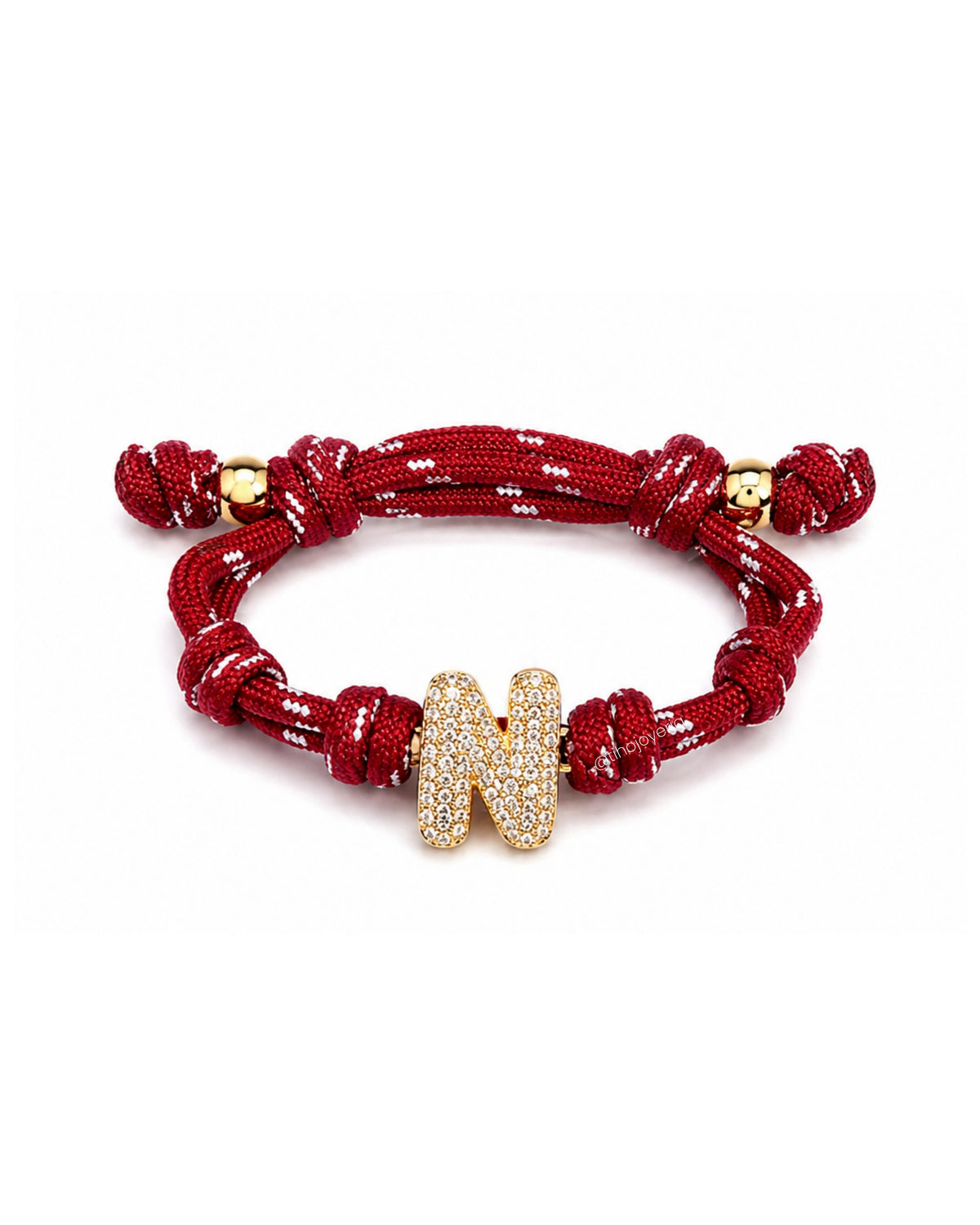 Your Initial Bracelet "N"