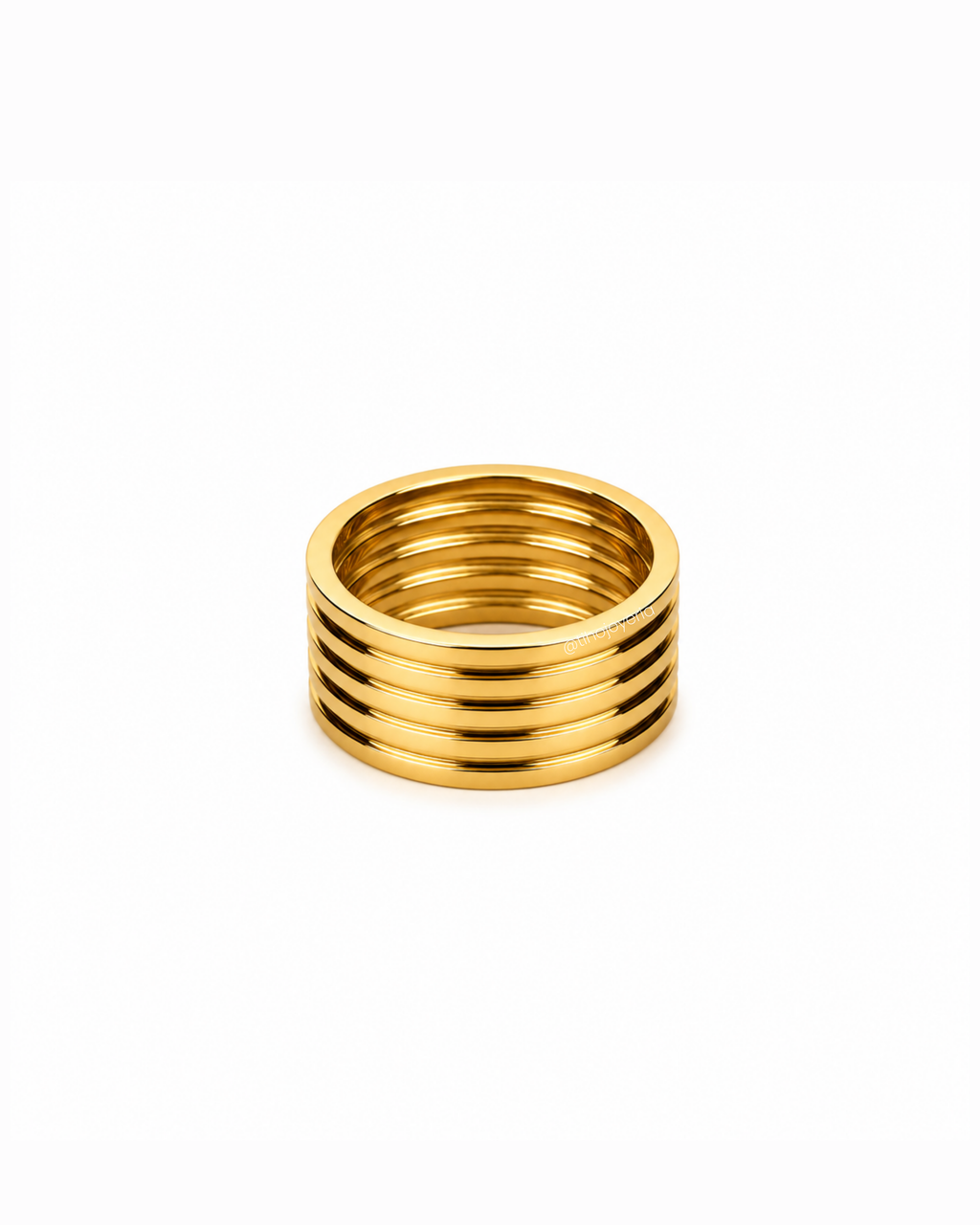 Anillo multicapa Dorado