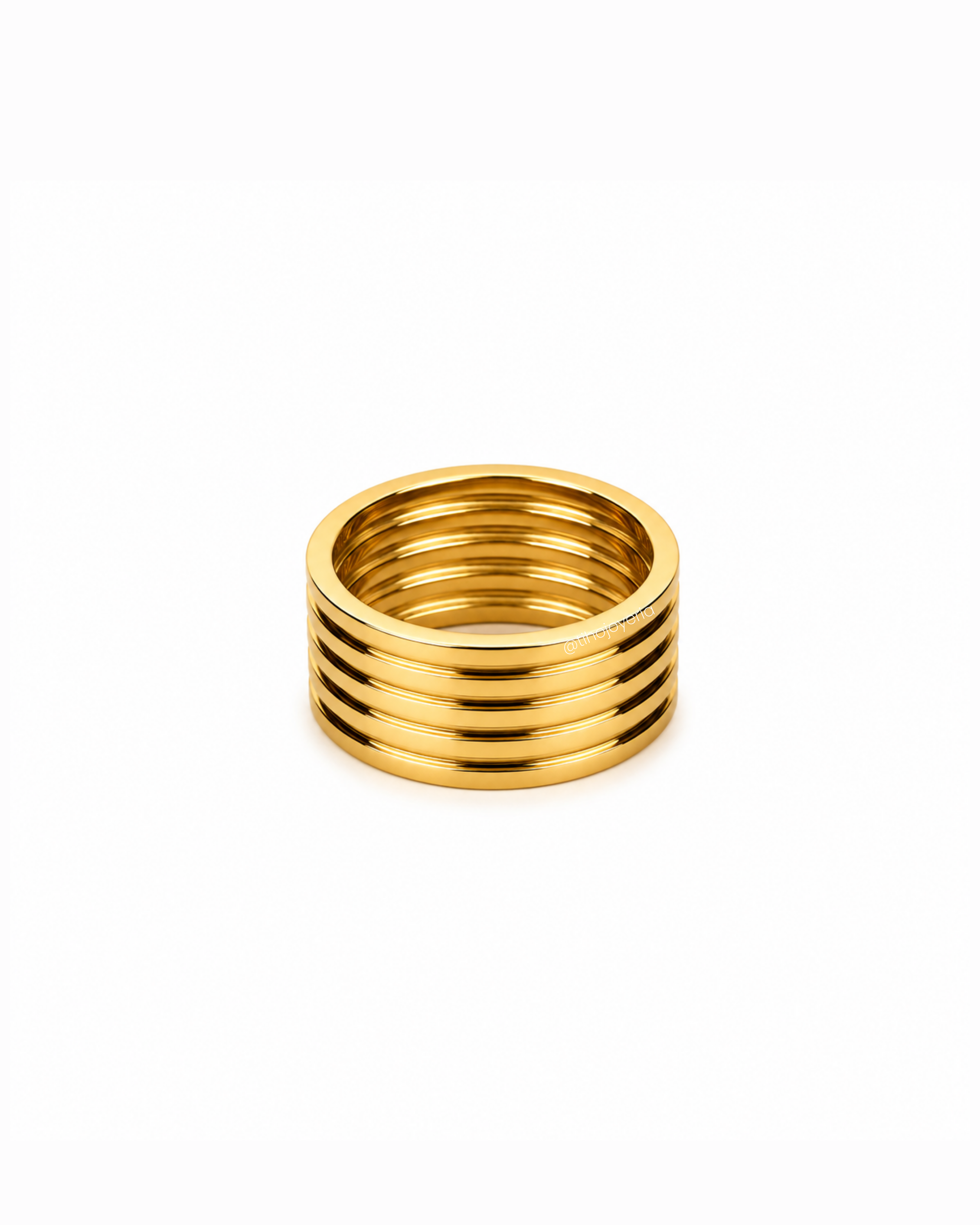 Anillo multicapa Dorado