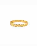 Anillo corazones Dorado