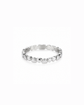 Anillo corazones Plateado