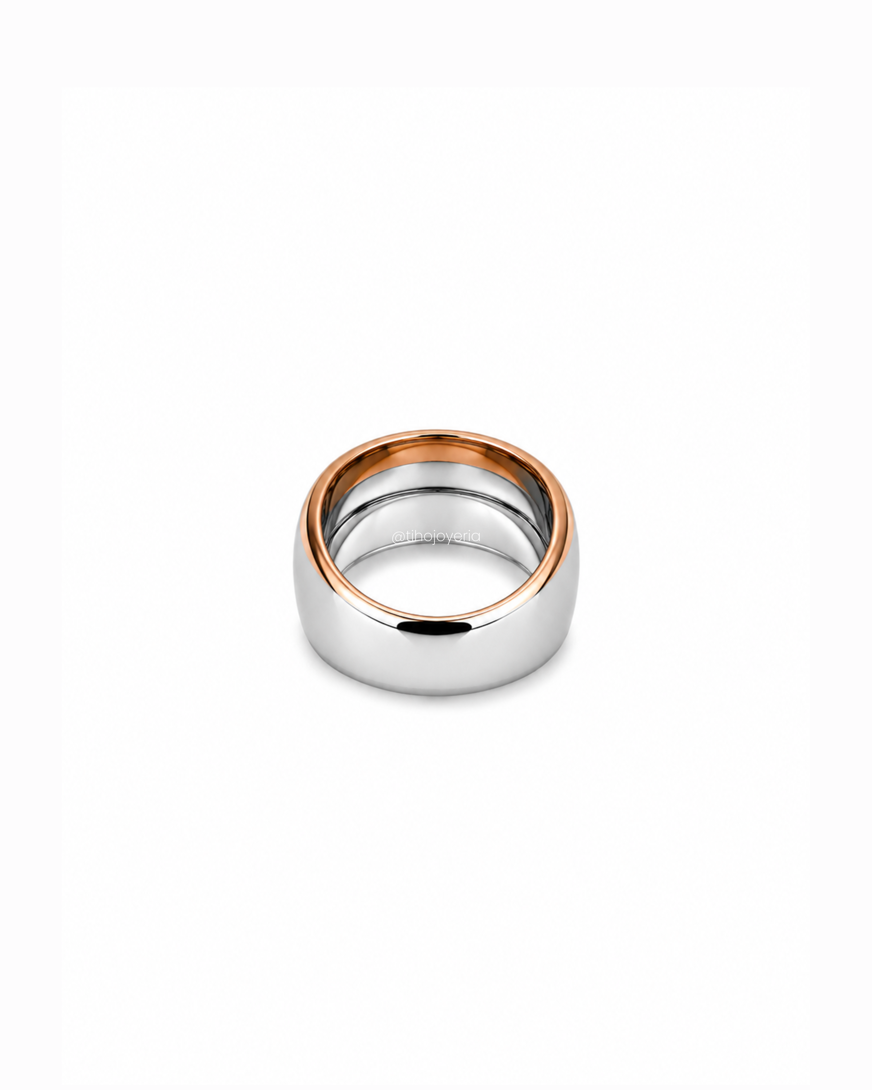 Anillo triple tono
