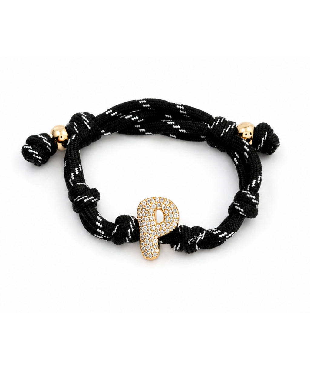 Your Initial Bracelet "P"