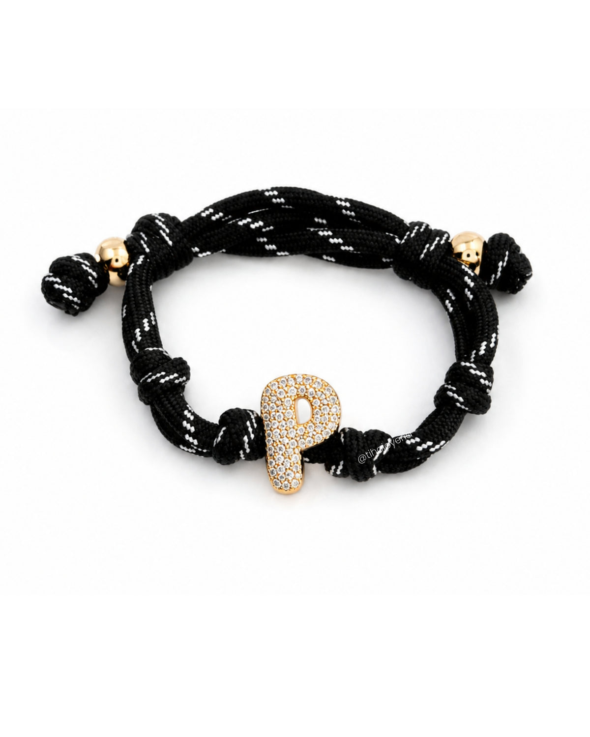 Your Initial Bracelet "P"