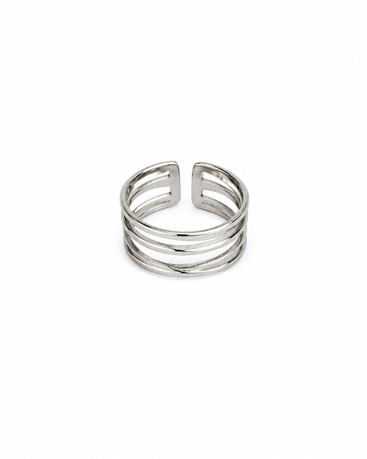 Anillo Silver Lines