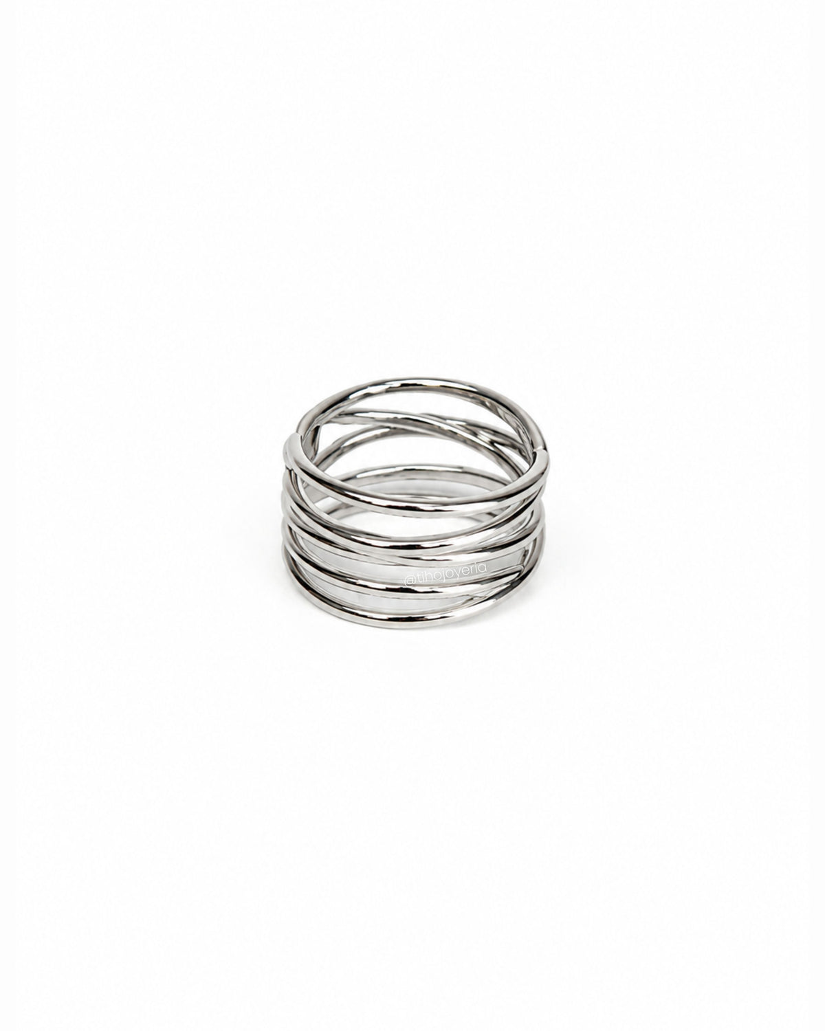 Anillo Silver Lines