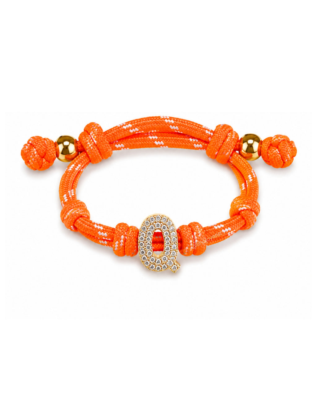 Your Initial Bracelet "Q"