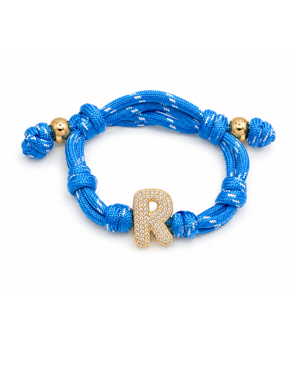 Your Initial Bracelet "R"