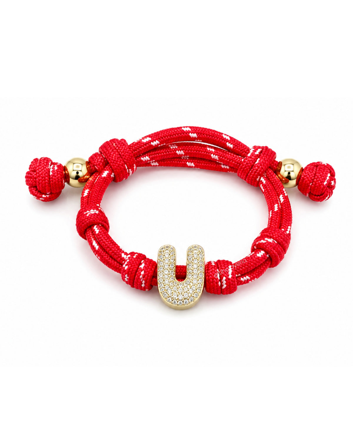 Your Initial Bracelet "U"