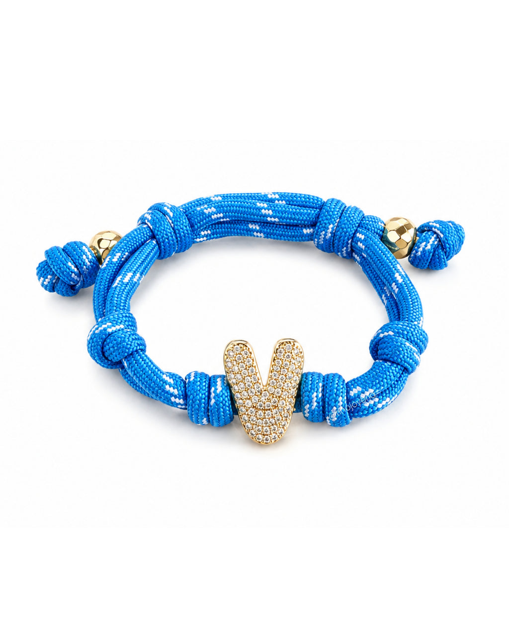 Your Initial Bracelet "V"