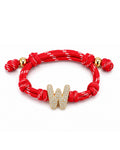 Your Initial Bracelet "W"