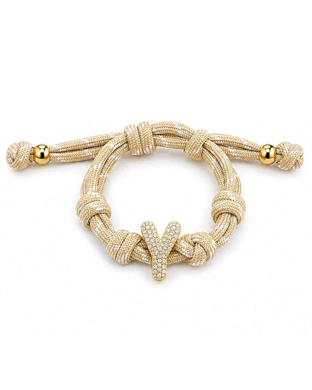 Your Initial Bracelet "Y"