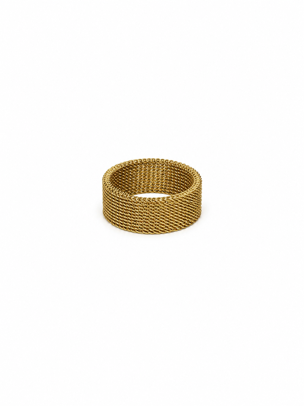 Anillo Golden Mesh