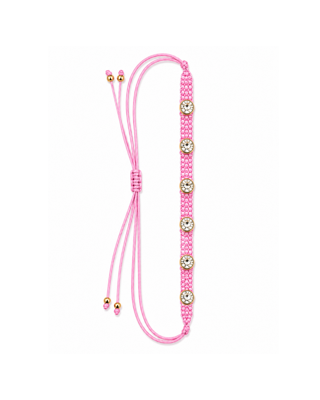 Brazalete Swarovski Baby Pink