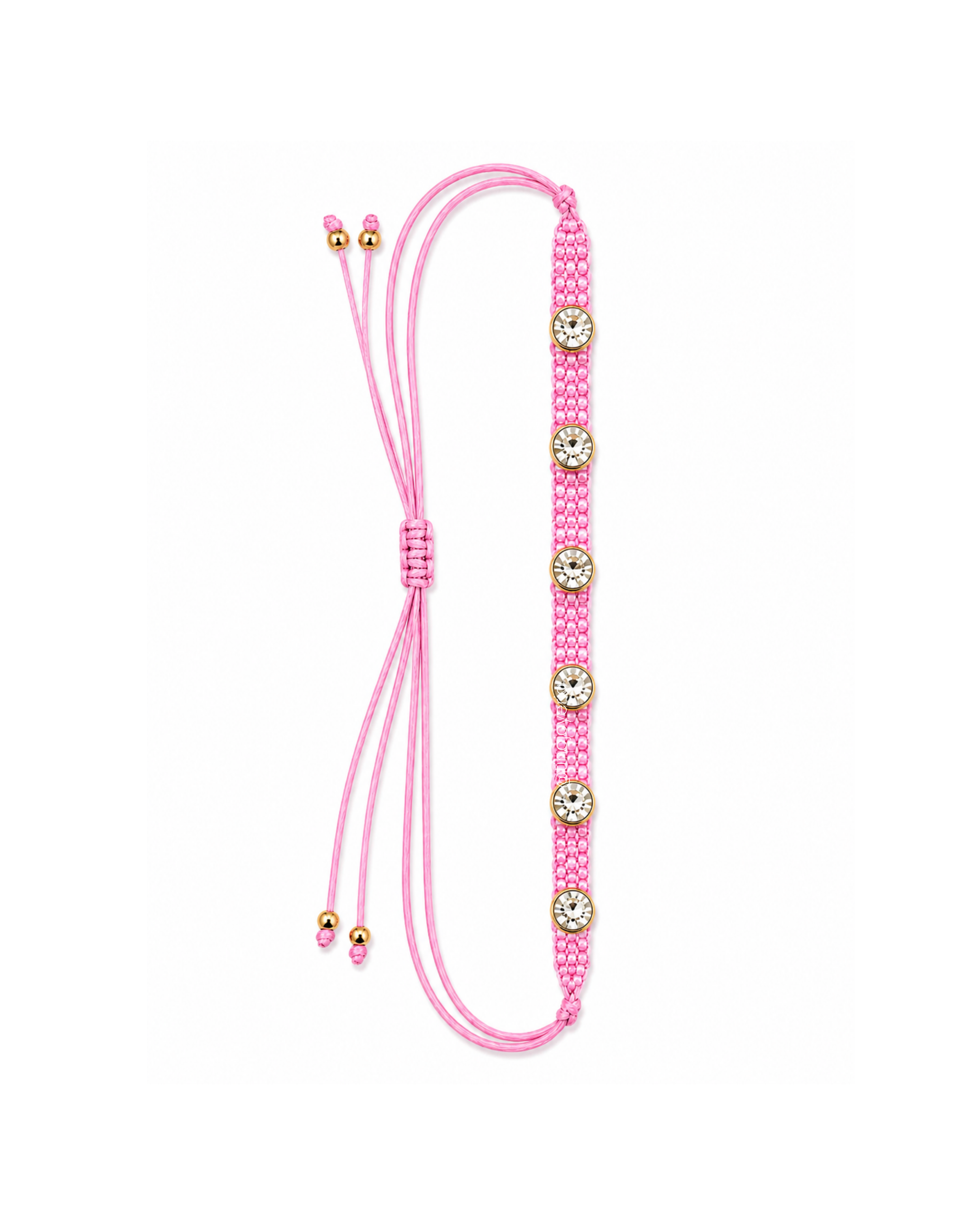 Brazalete Swarovski Baby Pink