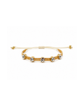 Brazalete Swarovski Dorado / Plata