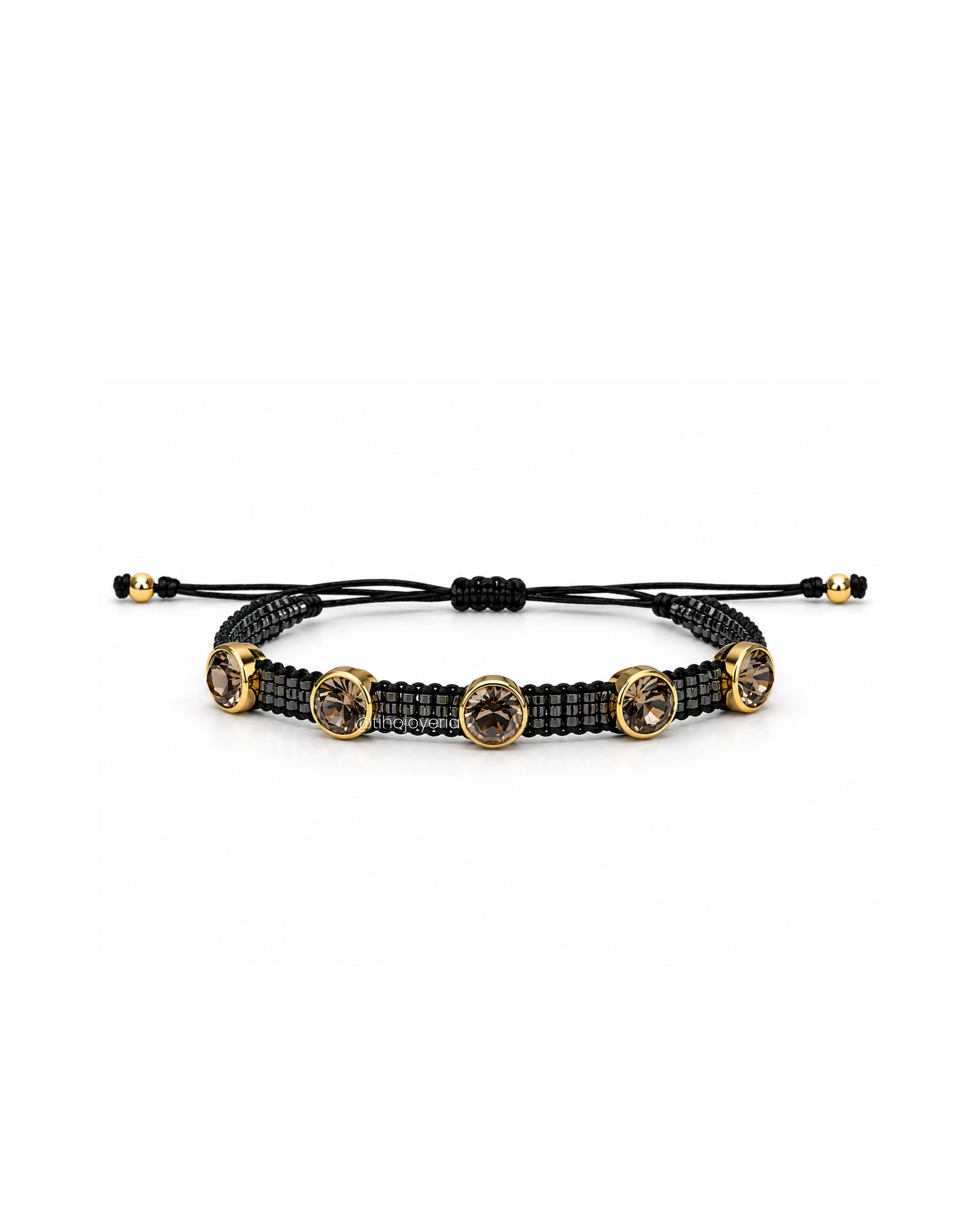 Brazalete Swarovski Gris