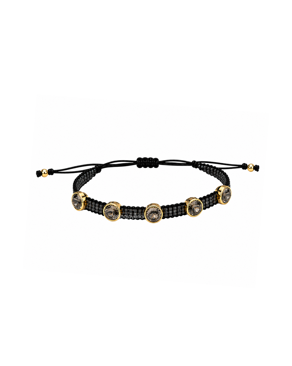 Brazalete Swarovski Gris